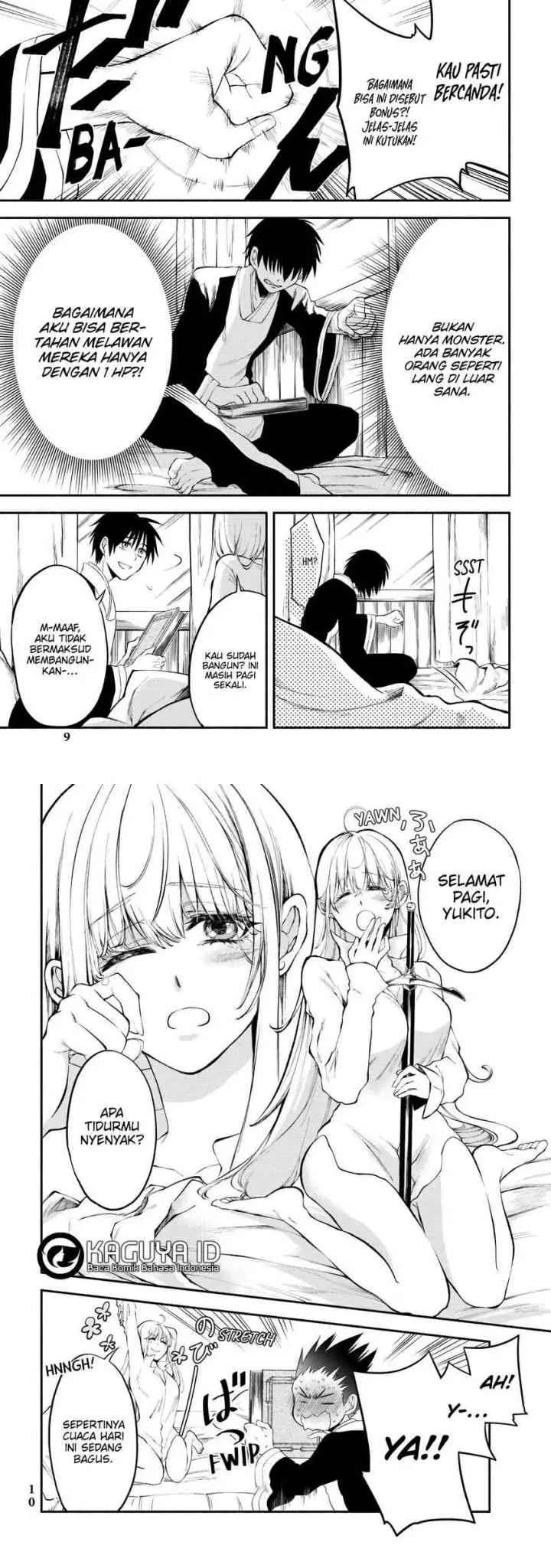 Isekai Munchkin -HP 1 no Mama de Saikyou Saisoku Dungeon Kouryaku- chapter 5 halaman 5