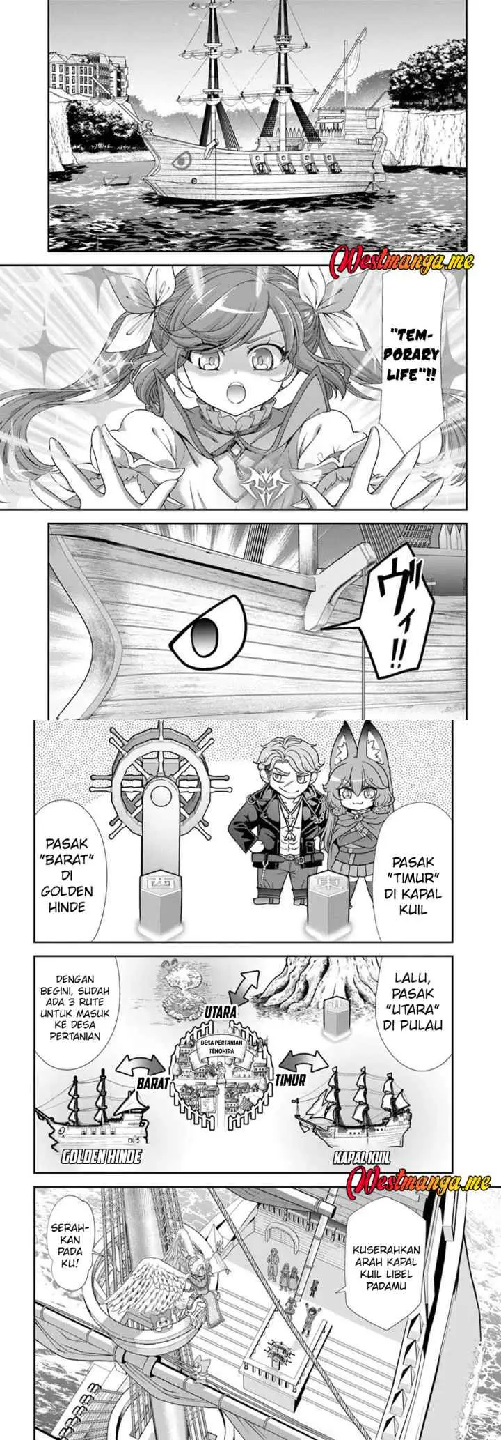 Tenohira Kaitaku Mura de Isekai Kenkokuki: Fueteku Yome-tachi to Nonbiri Mujintou Life chapter 63 halaman 12