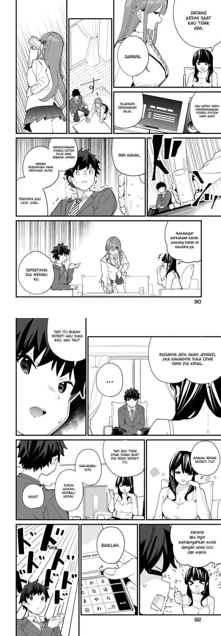 Imouto wa Kanojo ni Deki Nai no ni chapter 3 halaman 7