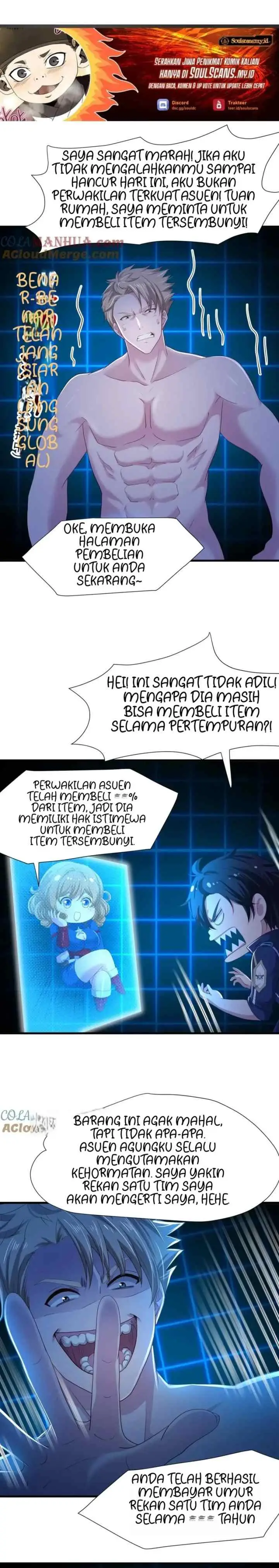 After Merging With the Goddess, I Am Invincible chapter 49 halaman 6
