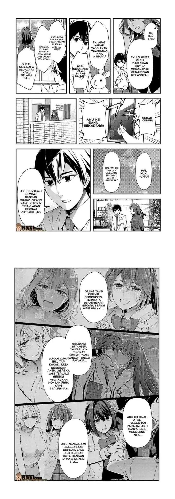Ore ni Trauma wo Ataeta Joshi-tachi ga Chirachira Mitekuru kedo, Zannen desu ga Teokure desu chapter 23 halaman 7