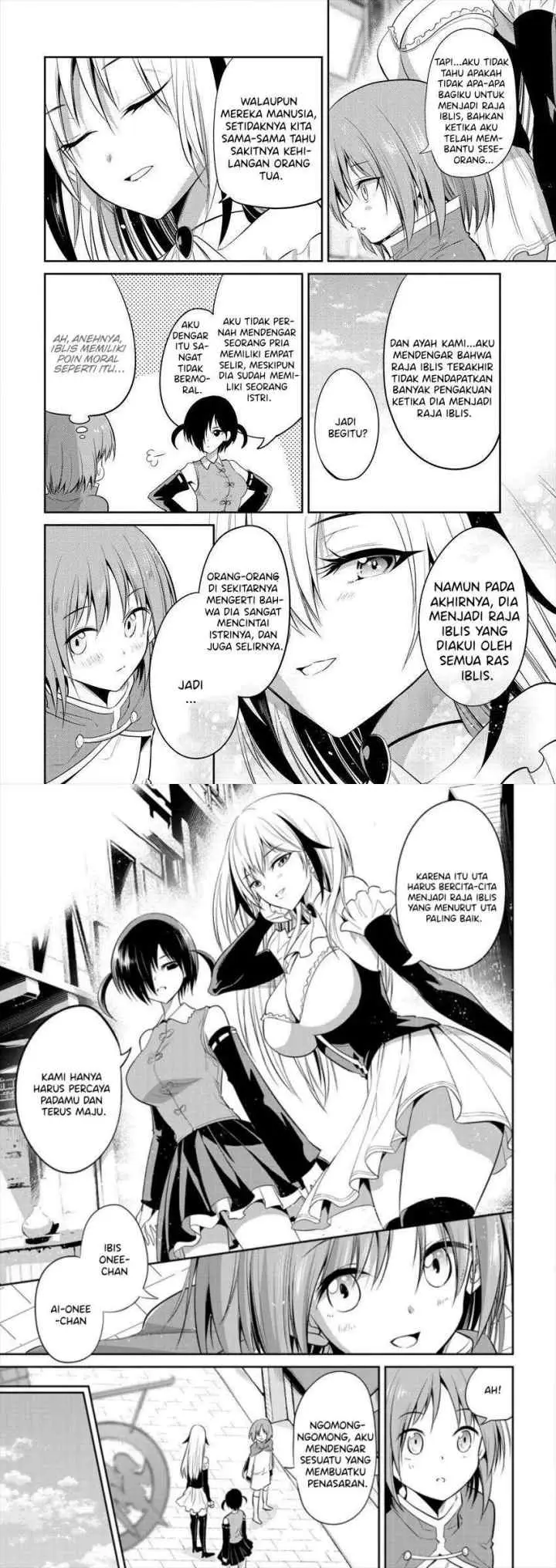 Maou no Musume-tachi yo Ma Guwa Eba Tsuyoku Narerutte Hontou Desu Ka? chapter 4 halaman 11