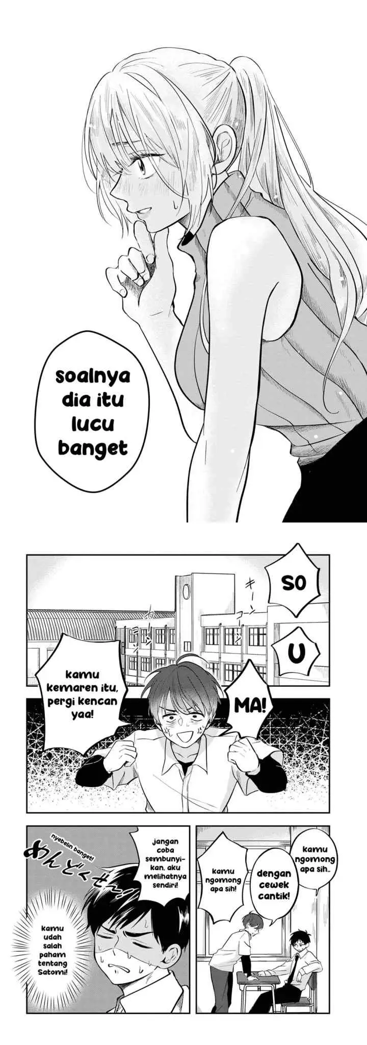 Aisare Tenshi na Classmate ga, Ore ni Dake Itazura ni Hohoemu chapter 3 halaman 14
