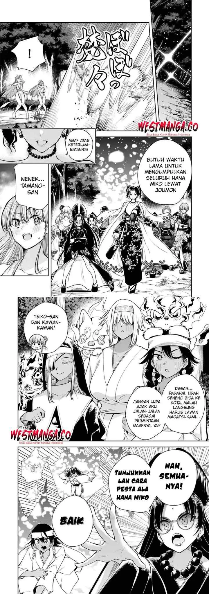 Sakigake no Hana Miko chapter 77 halaman 4