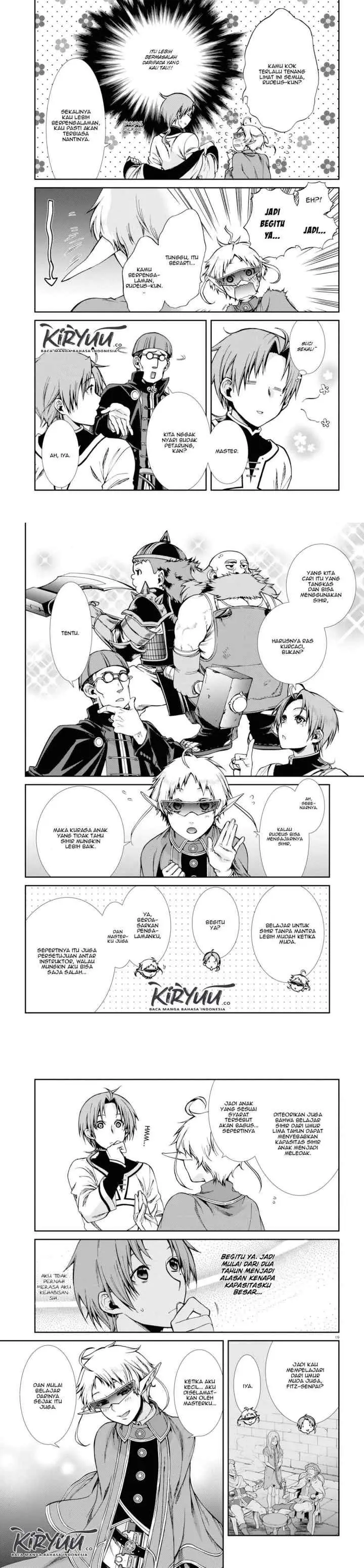 Mushoku Tensei: Isekai Ittara Honki Dasu chapter 58 halaman 7