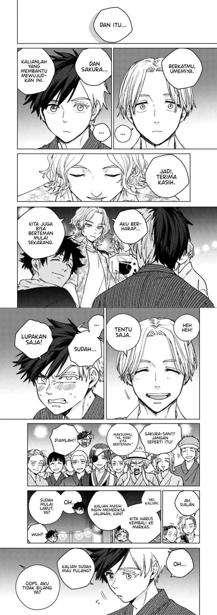 Wind Breaker (NII Satoru) chapter 180 halaman 6