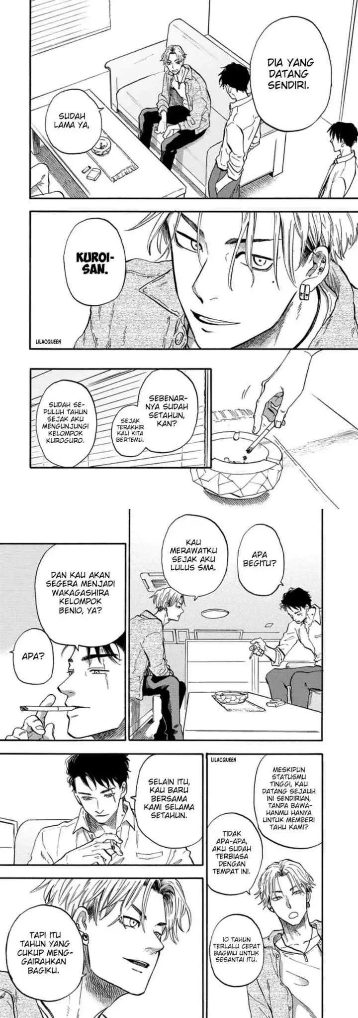 Hakujin to Kurobotan chapter 7 halaman 4