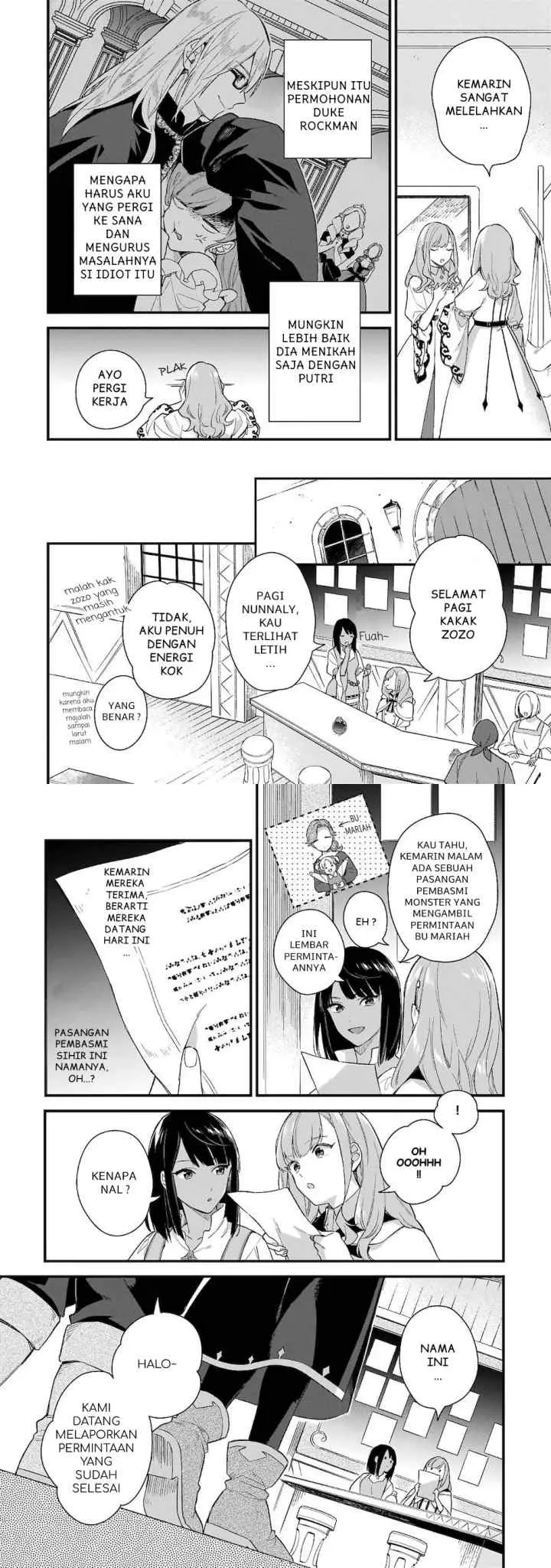 I Want To Be A Receptionist Of The Magic World! chapter 9 halaman 4
