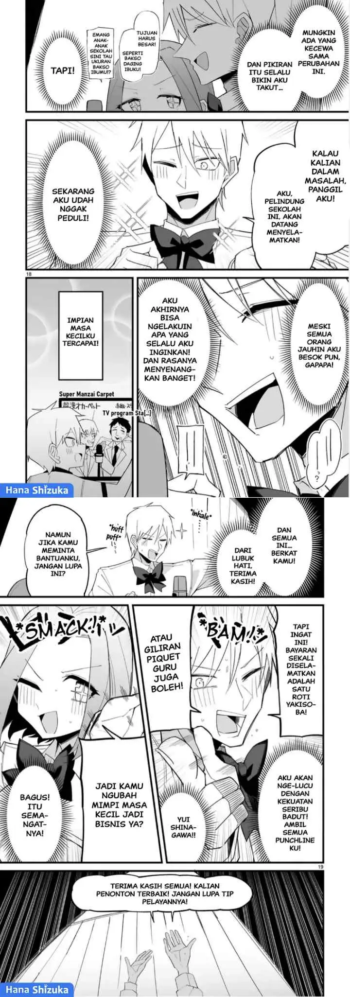 Iinchou Desu ga Furyou ni Naru Hodo Koi Shitemasu! chapter 13 halaman 10