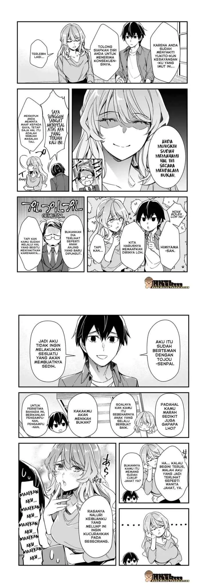Ore ni Trauma wo Ataeta Joshi-tachi ga Chirachira Mitekuru kedo, Zannen desu ga Teokure desu chapter 31 halaman 8