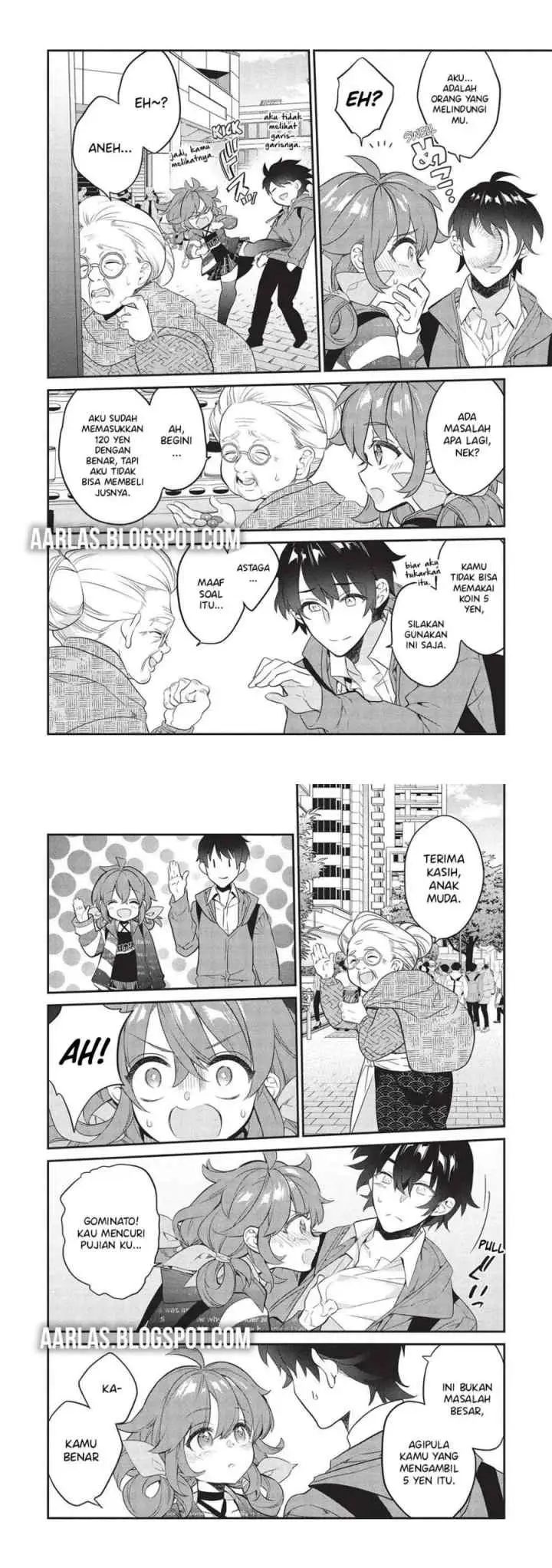 Kamiyama-san no Kami Bukuro no Naka ni wa chapter 23 halaman 4