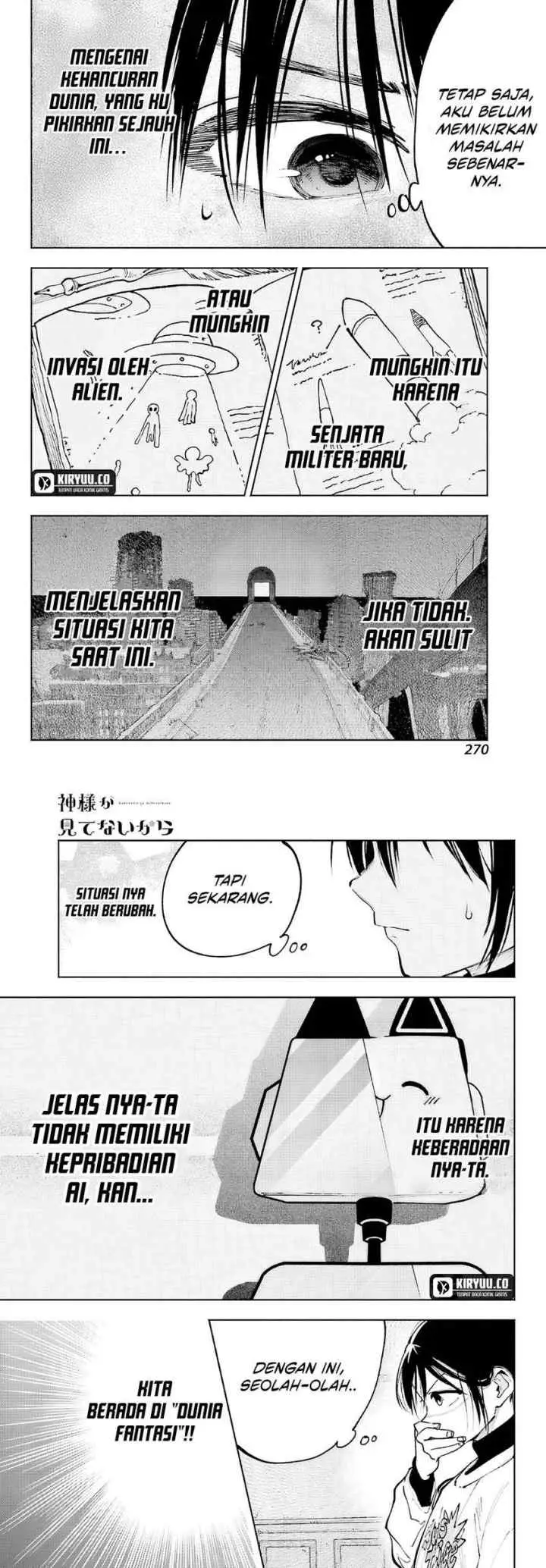 Kami-sama ga Mitenai kara chapter 5 halaman 11