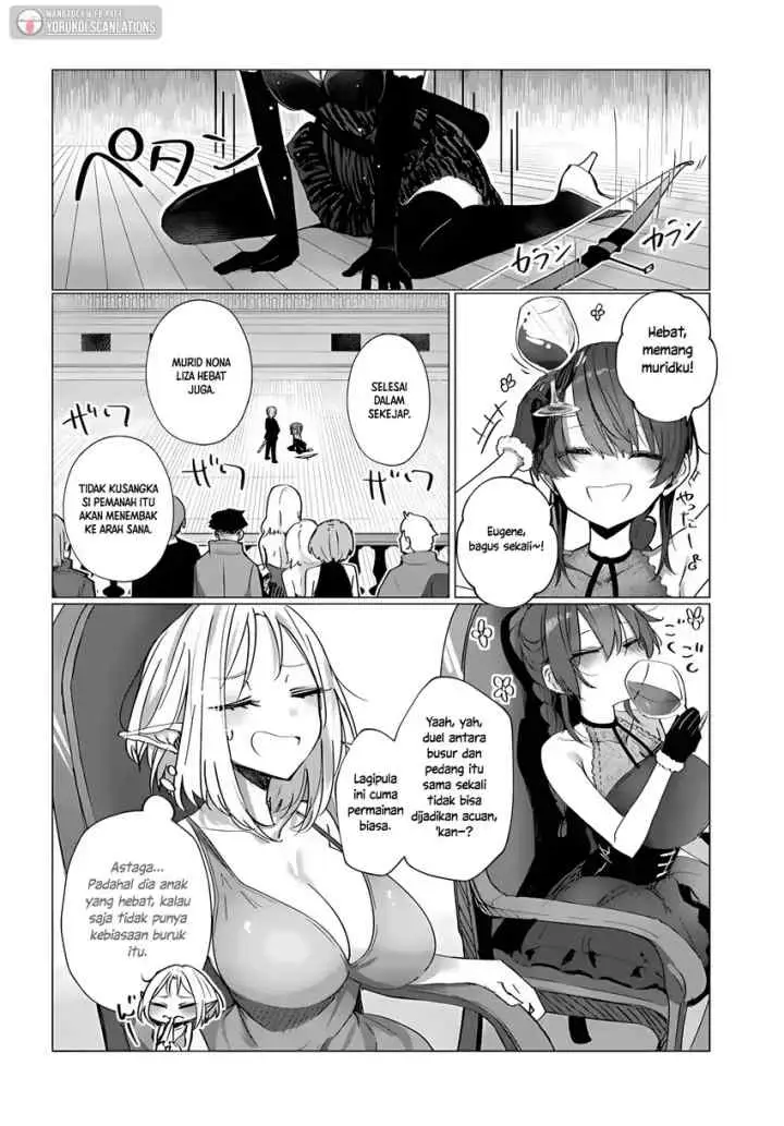 Doukyo Shiteiru Kensei no Onna Shishou ga Kawaisugite Mainichi Shiawase Desu chapter 9.1 halaman 14