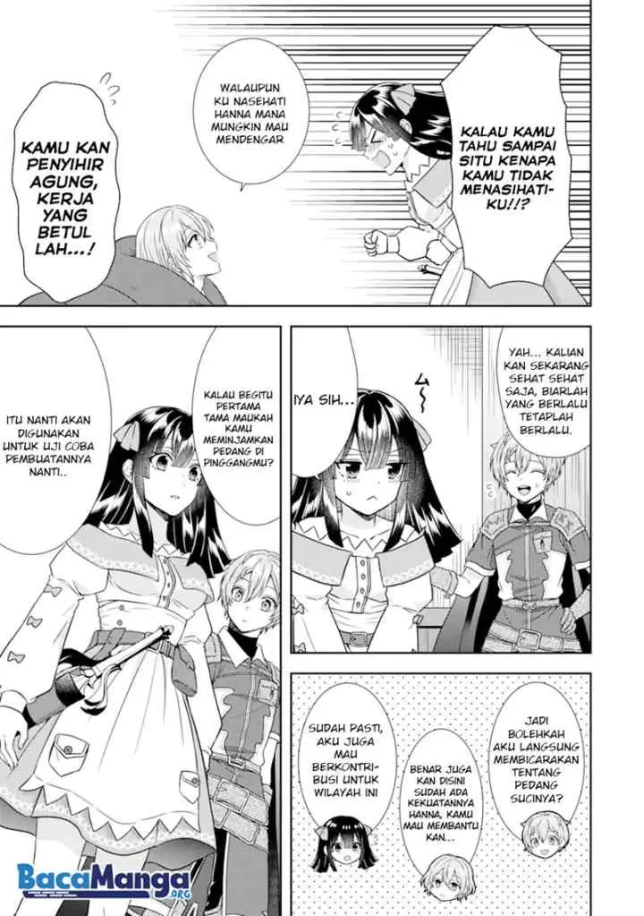 Tensei Ryoushu no Yuuryou Kaitaku: Zensei no Kioku o Ikashite White ni Tsutometara, Yuunou na Jinzai ga Atsumari Sugimashita chapter 11.1 halaman 10