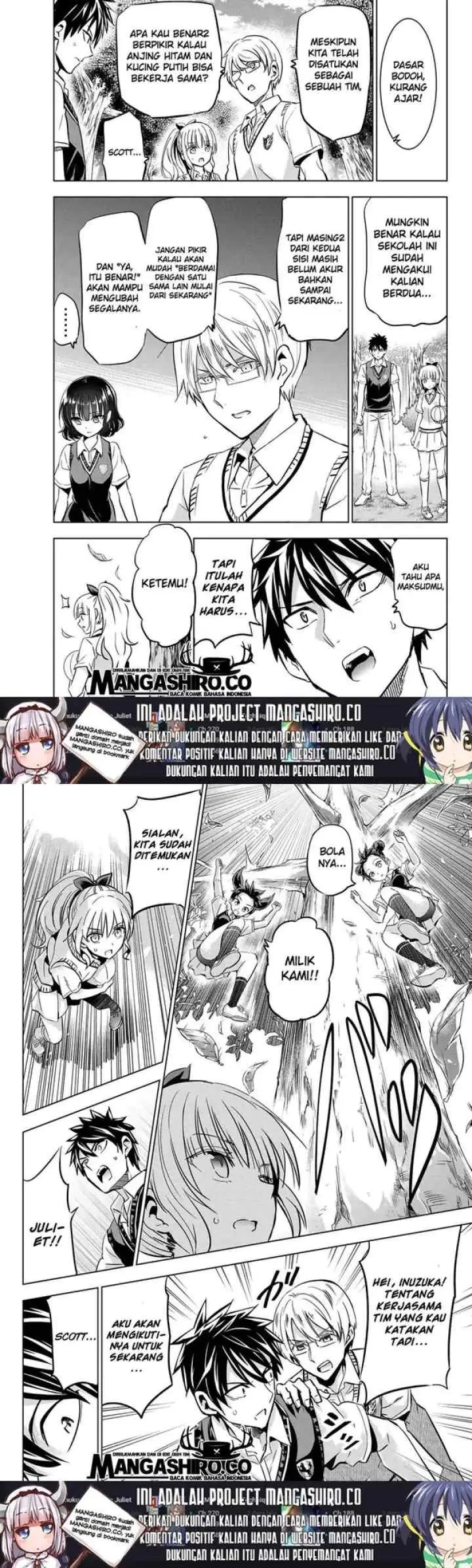 Kishuku Gakkou no Juliet chapter 95 halaman 5