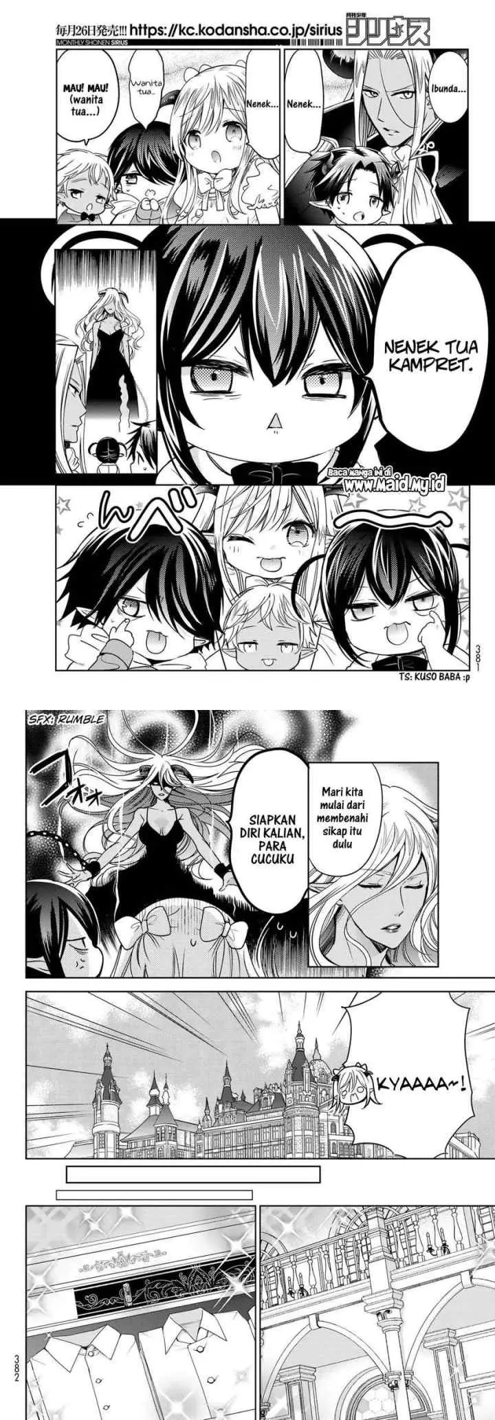 Isekai de Saikyo Mao no Kodomotachi no Mama ni Natchaimashita chapter 16 halaman 11