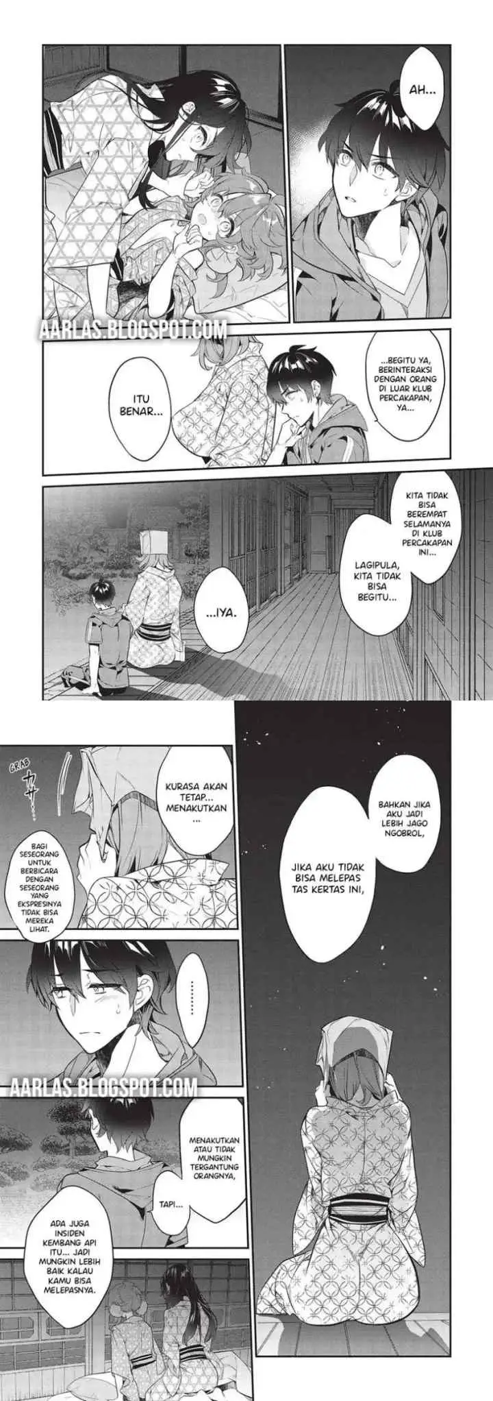Kamiyama-san no Kami Bukuro no Naka ni wa chapter 17 halaman 8
