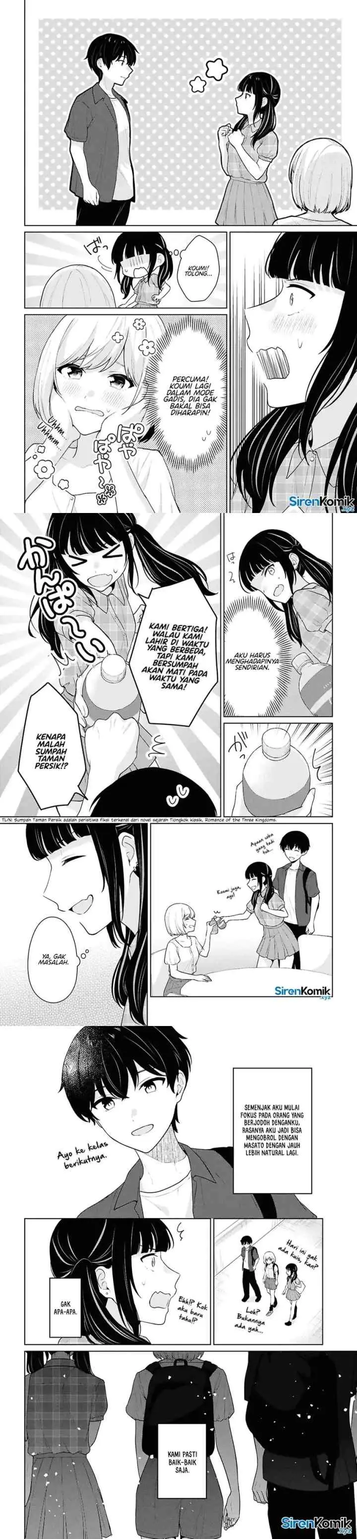 Danjohi 1:5 no Sekai demo Futsu ni Ikirareru to Omotta? ~ Geki Juu Kanjou na Kanojotachi ga Mujikaku Danshi ni Honrousaretara chapter 15 halaman 7