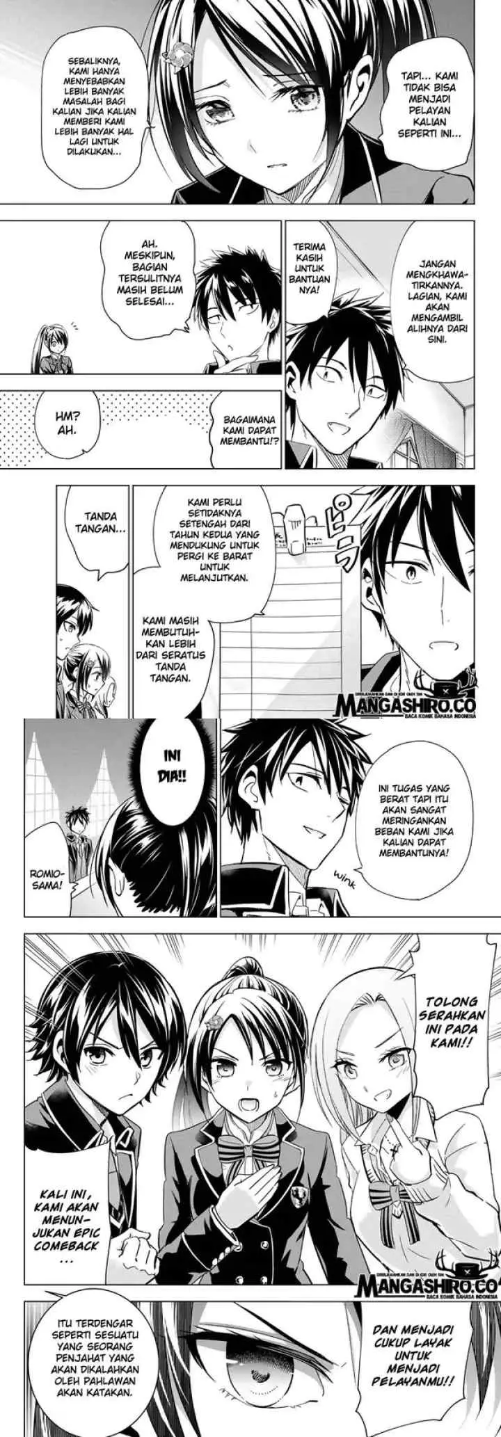 Kishuku Gakkou no Juliet chapter 99 halaman 11