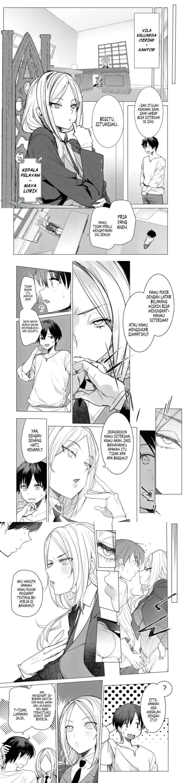 Hyouketsu Reijou-sama wo Follow Shitara, Mechamecha Dekiai Sareteshimatta Ken chapter 1 halaman 8