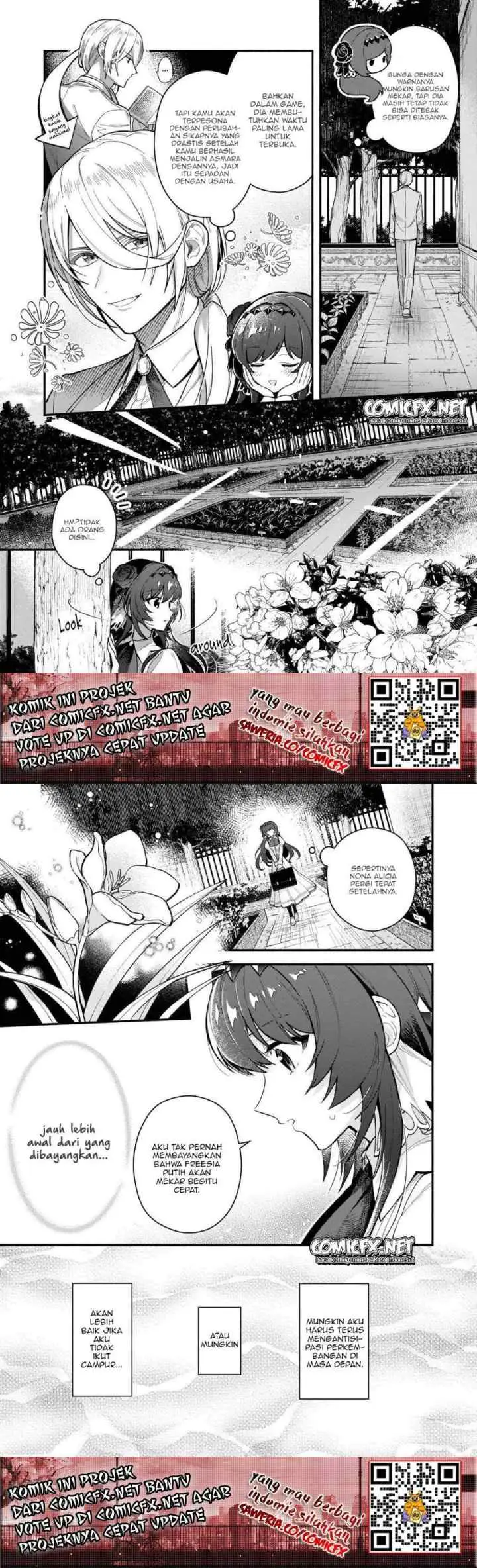Akuyaku Reijou Route ga Nai Nante, Dare ga Itta no? chapter 4 halaman 9