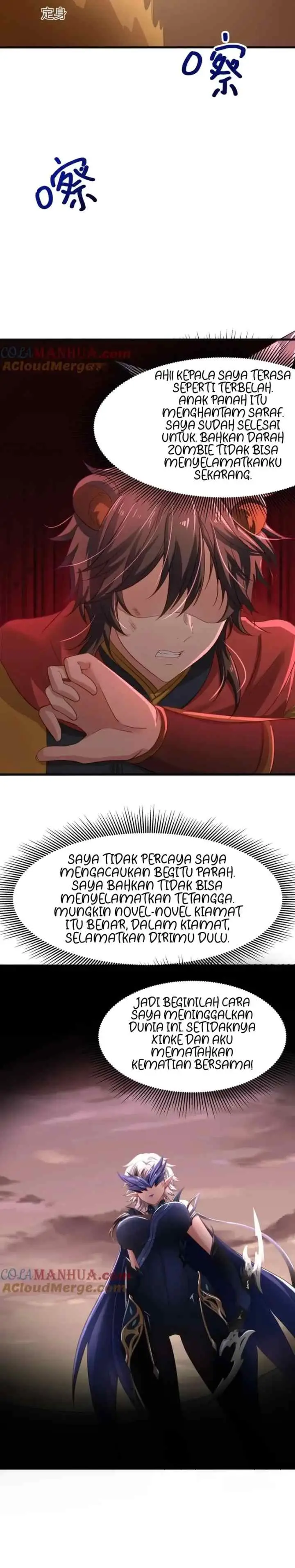 After Merging With the Goddess, I Am Invincible chapter 32 halaman 8