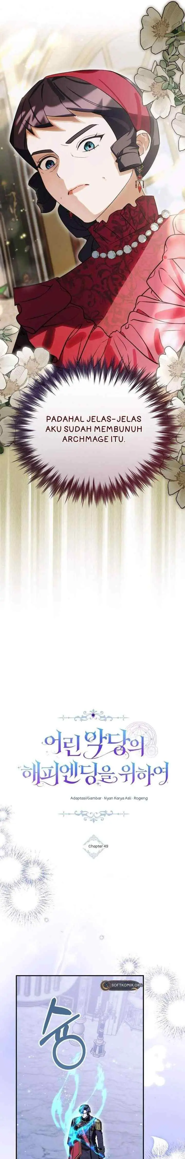 For the Young Villain's Happy Ending chapter 49 halaman 6