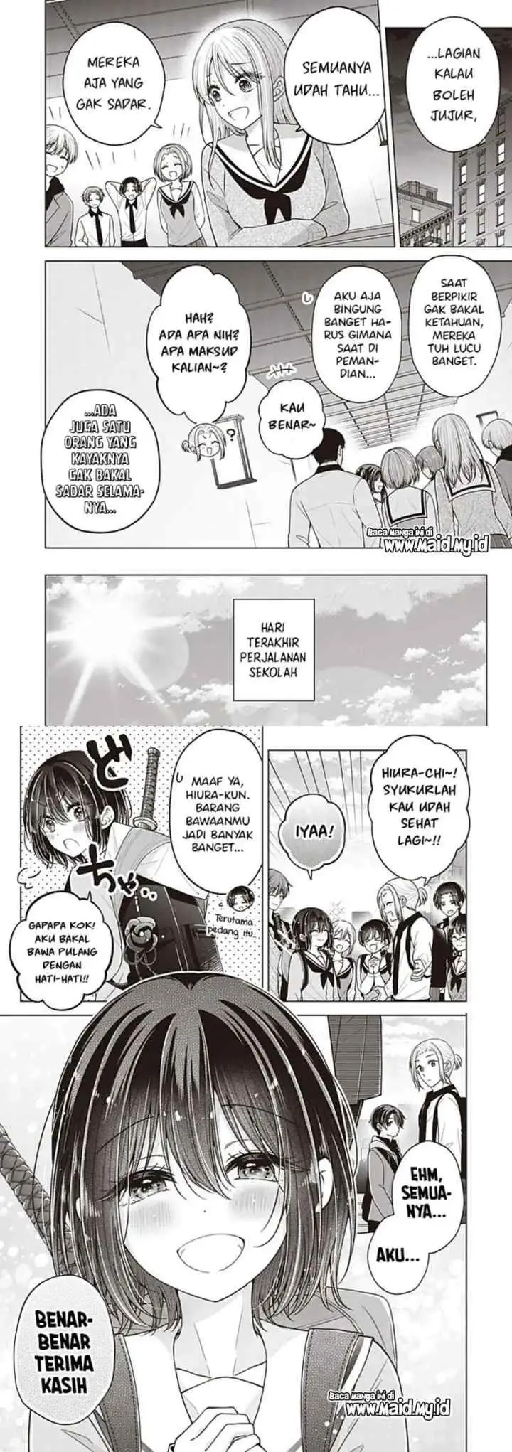 Osananajimi(♂) wo Onnanoko ni Shiteshimatta Hanashi chapter 124 halaman 9