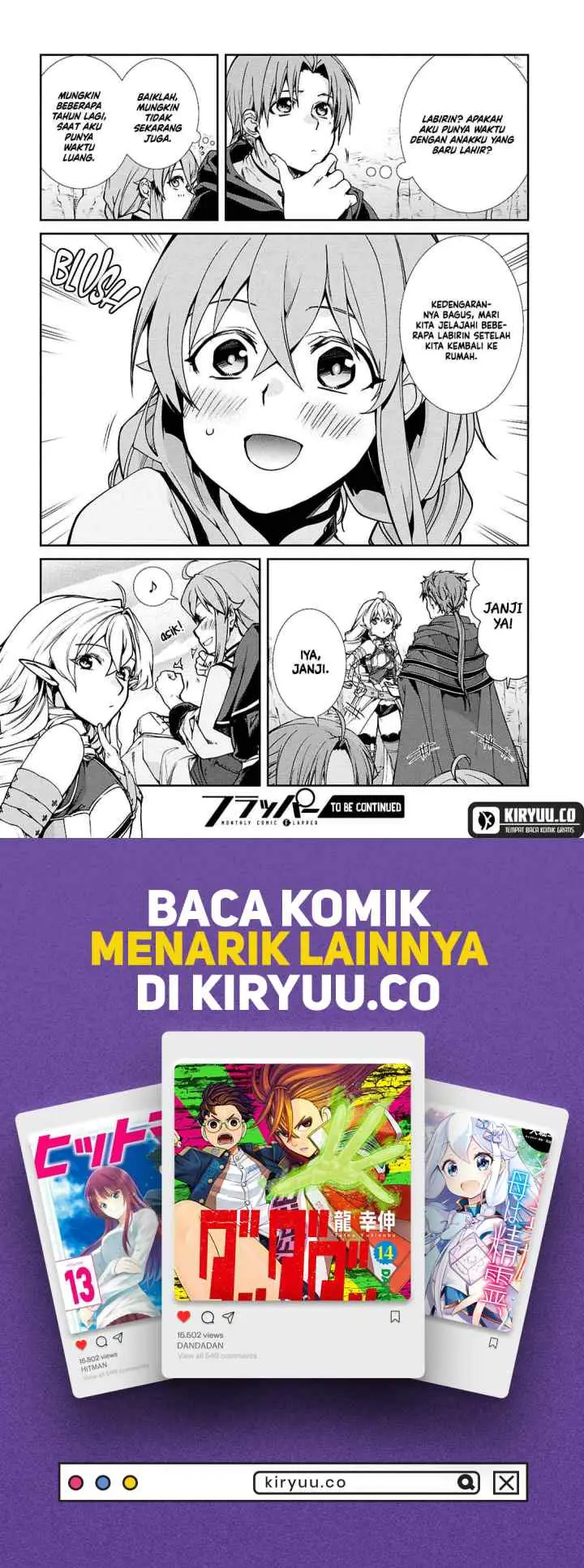 Mushoku Tensei: Isekai Ittara Honki Dasu chapter 104 halaman 13