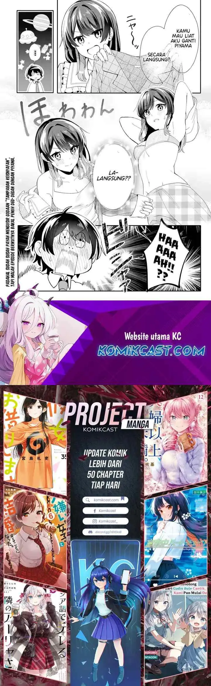 Muboubi Kawaii Pajama Sugata no Bishoujo to Heya de Furikiri chapter 2 halaman 17