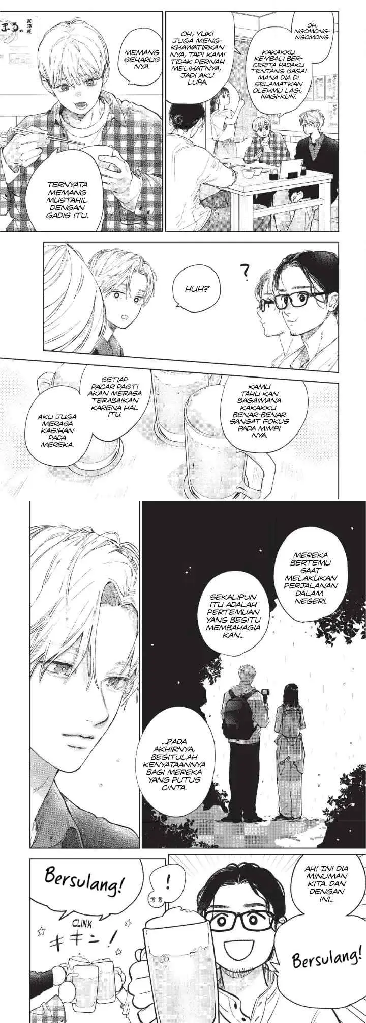 Yubisaki to Renren chapter 53 halaman 14