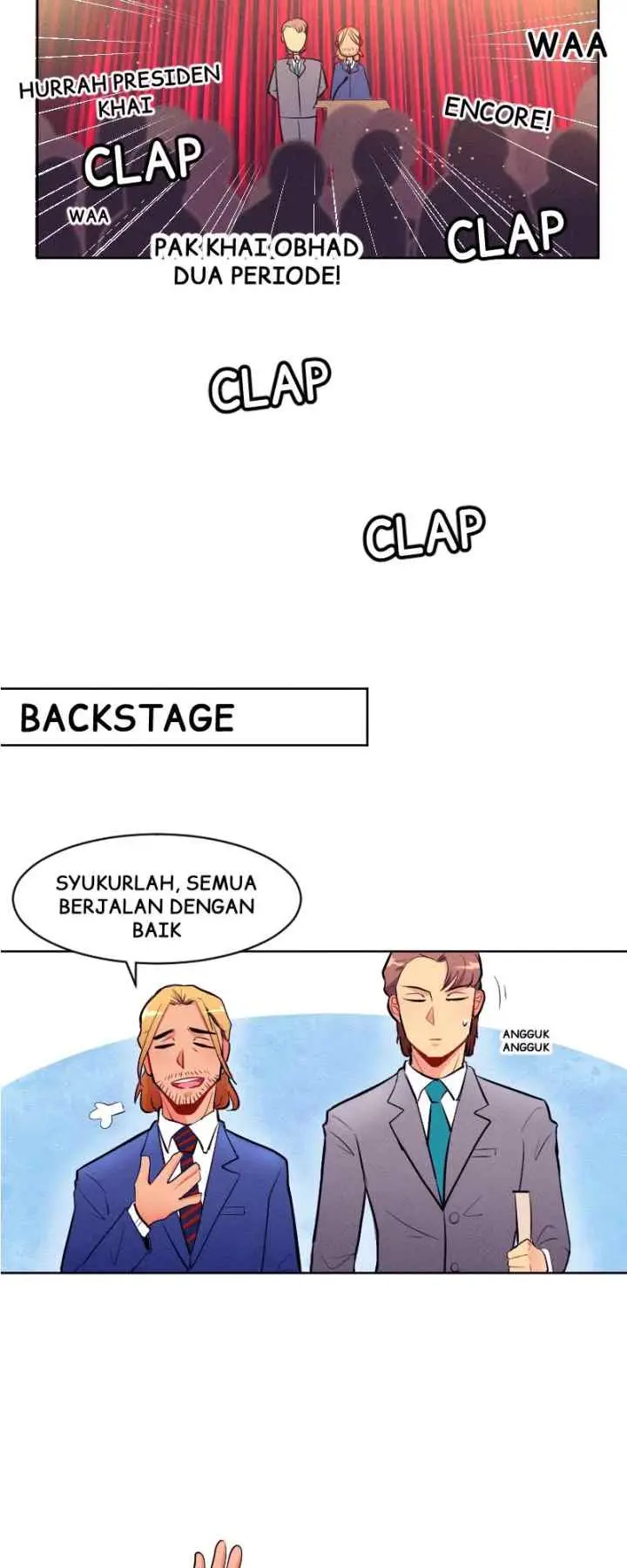 Stand Up, Mr. President! chapter 4 halaman 13