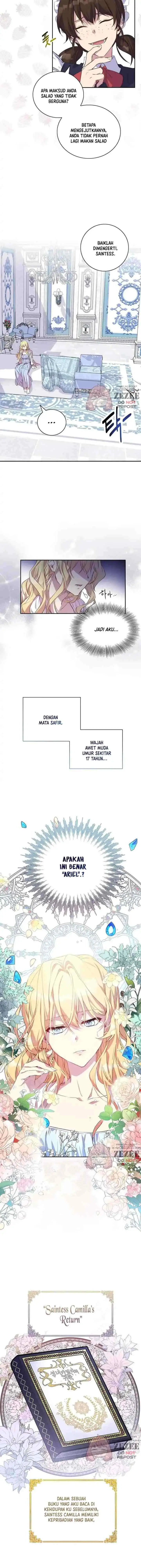 I'm a Fake Saintess but the Gods Are Obsessed chapter 1 halaman 6