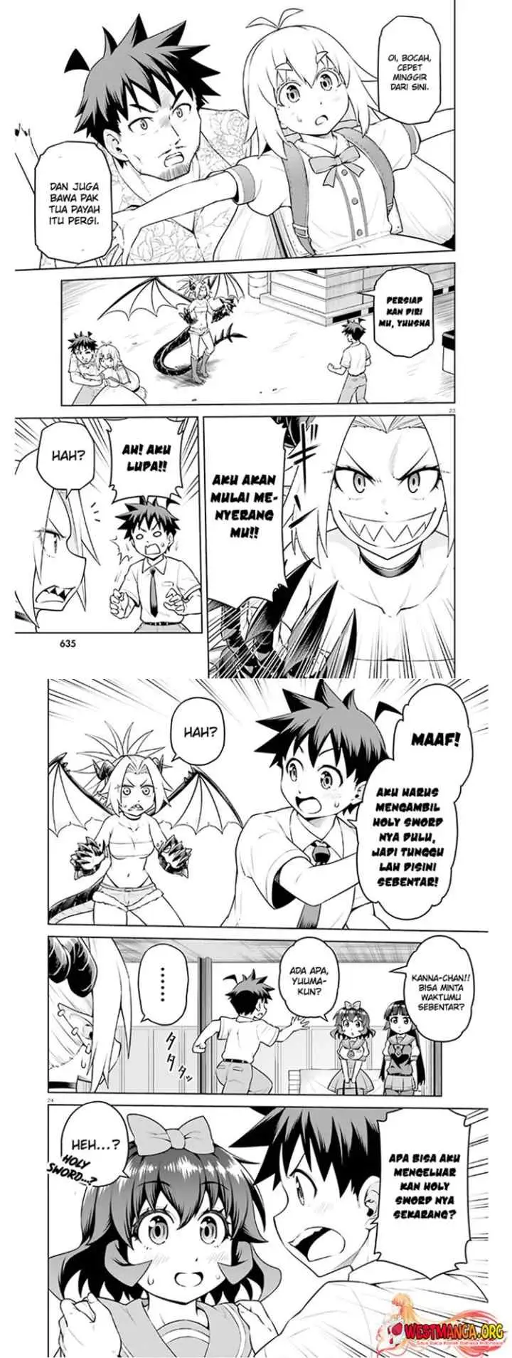 Boku ga Yuusha de Maou mo Boku de chapter 14 halaman 13