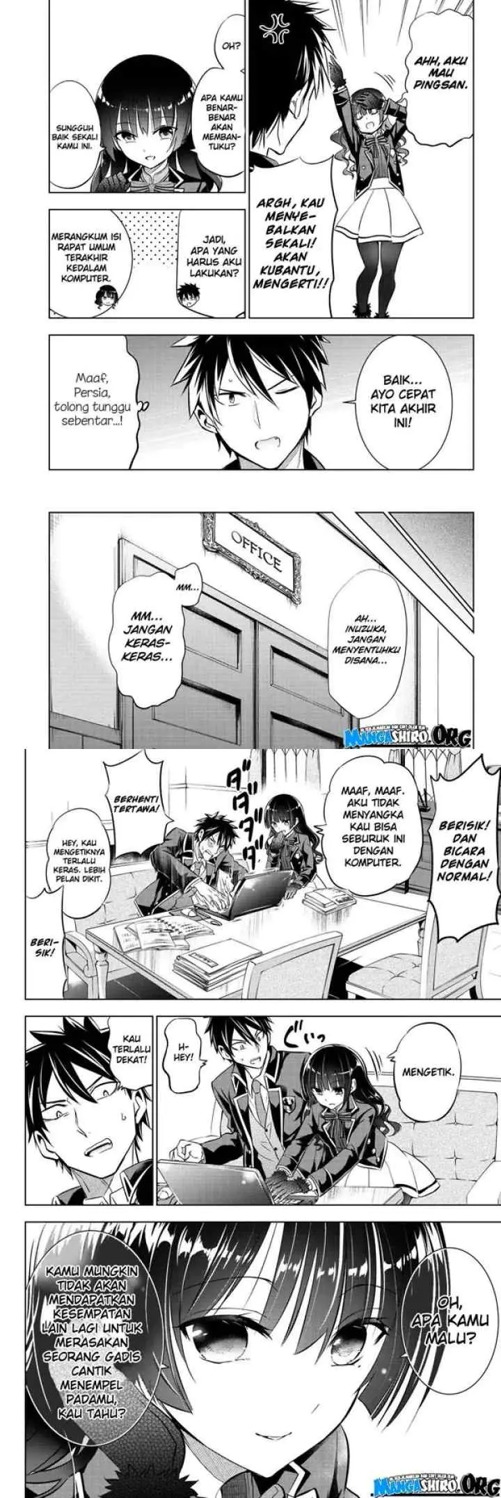 Kishuku Gakkou no Juliet chapter 68 halaman 6