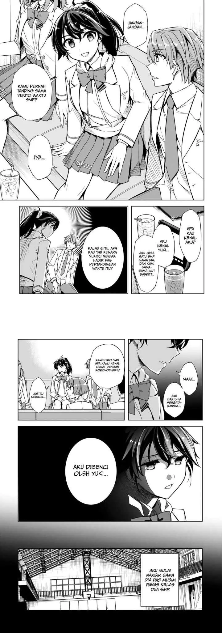 Ore ni Trauma wo Ataeta Joshi-tachi ga Chirachira Mitekuru kedo, Zannen desu ga Teokure desu chapter 1 halaman 11