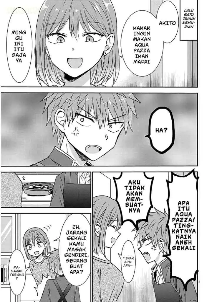 Kao ni Denai Kashiwada-san to Kao ni Deru Oota-kun + chapter 14 halaman 4