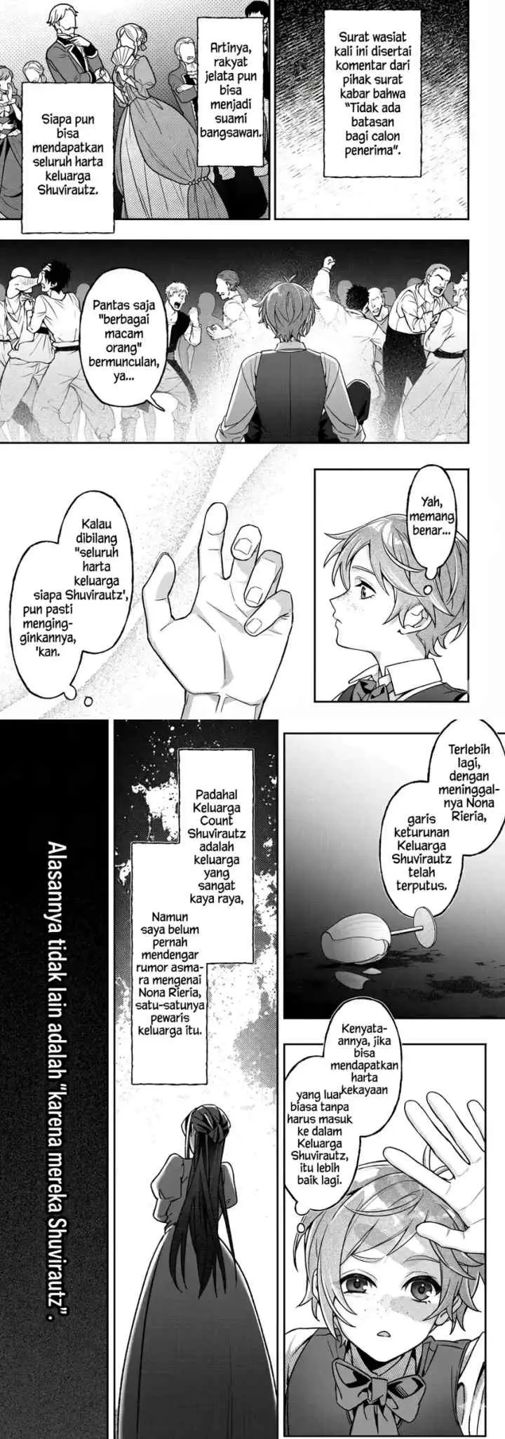 Akuyaku Reijou no Yuigon Jou chapter 1 halaman 13