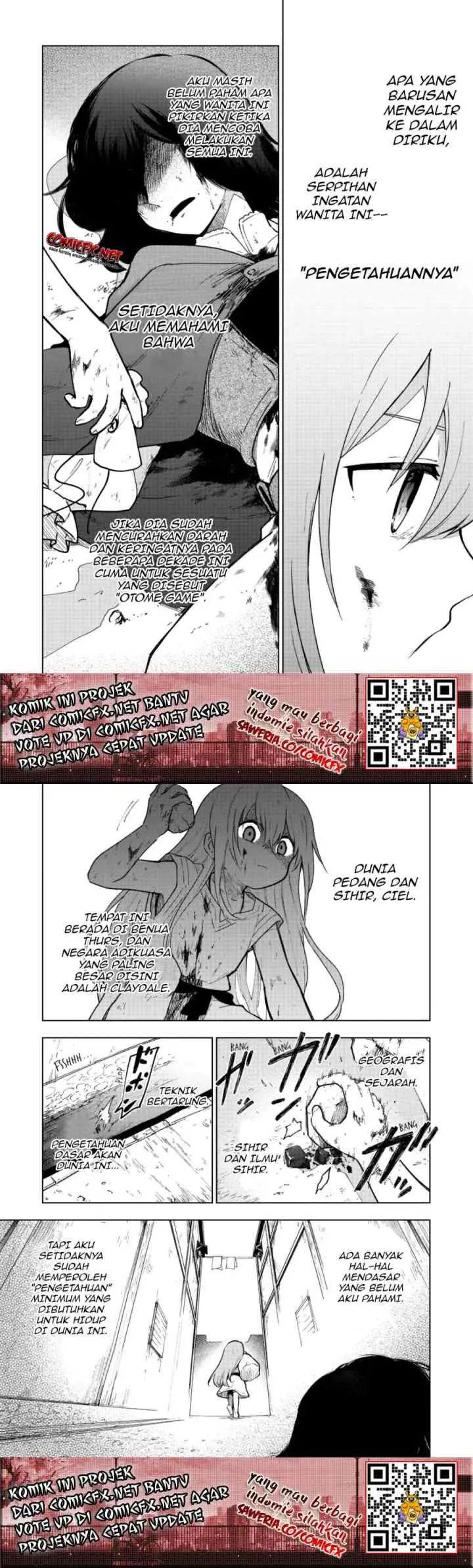 Otome Game no Heroine de Saikyou Survival chapter 1 halaman 12