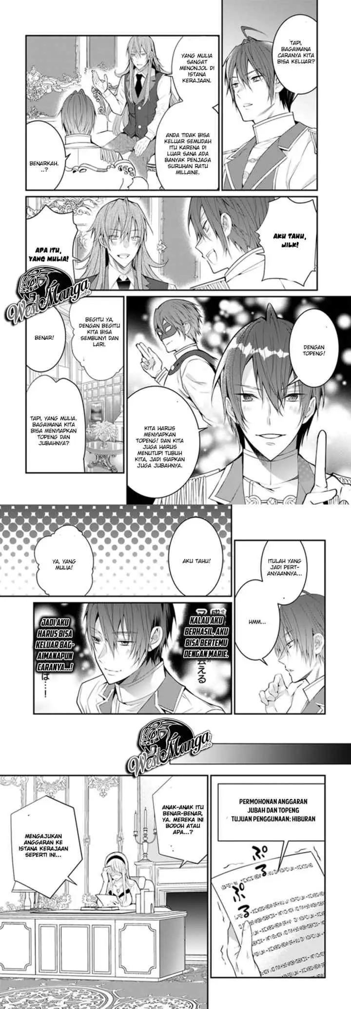 Otome Game Sekai wa Mob ni Kibishii Sekai Desu chapter 24.2 halaman 9