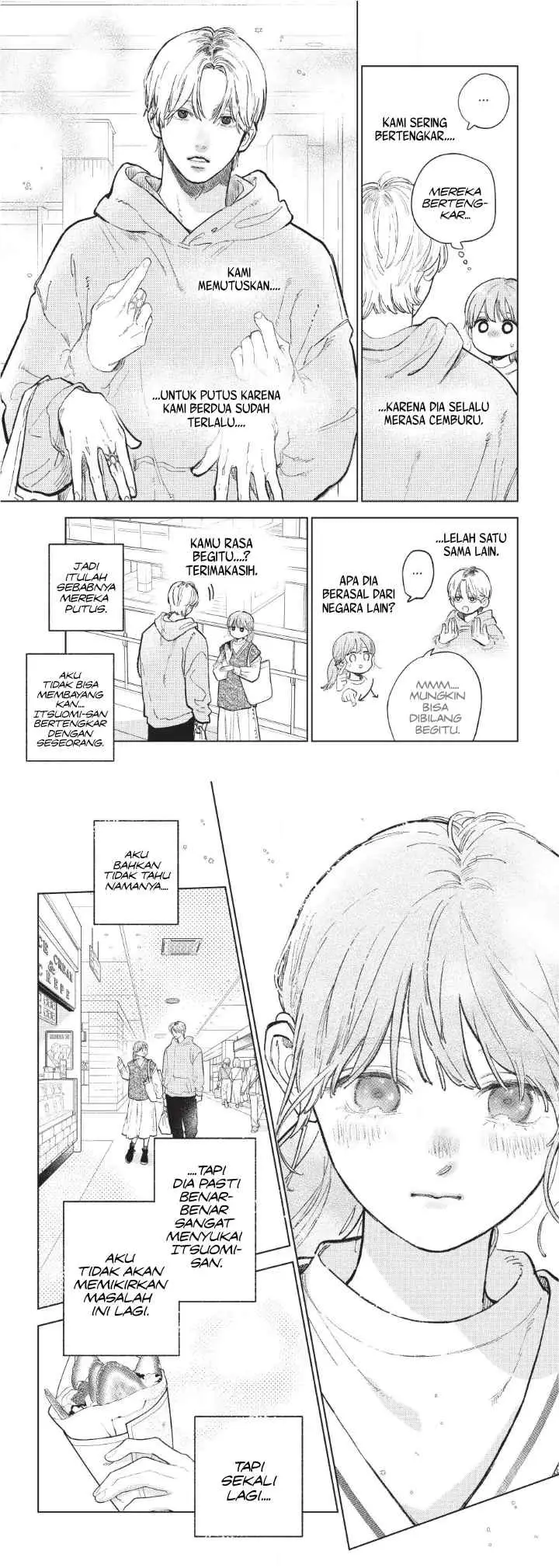 Yubisaki to Renren chapter 53 halaman 9