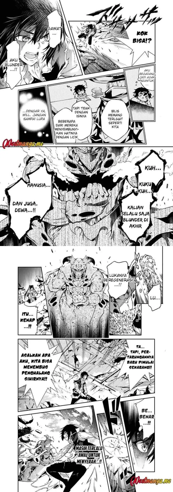 Kamigami ni Sodaterare Shimo no, Saikyou to Naru chapter 59 halaman 5