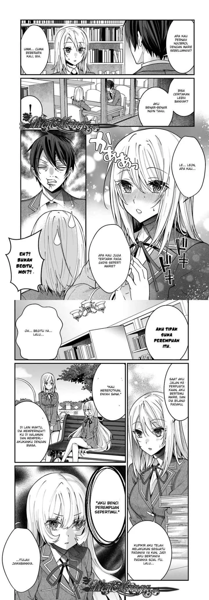 Otome Game Sekai wa Mob ni Kibishii Sekai Desu chapter 7.1 halaman 5