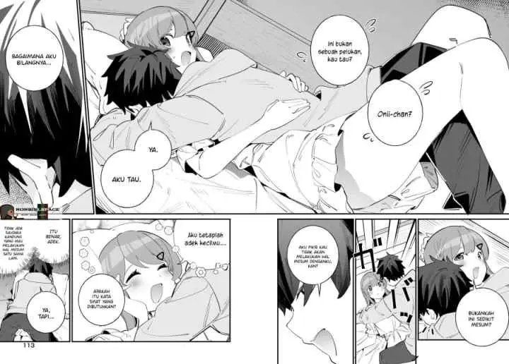 Imouto wa Kanojo ni Deki Nai no ni chapter 4 halaman 16