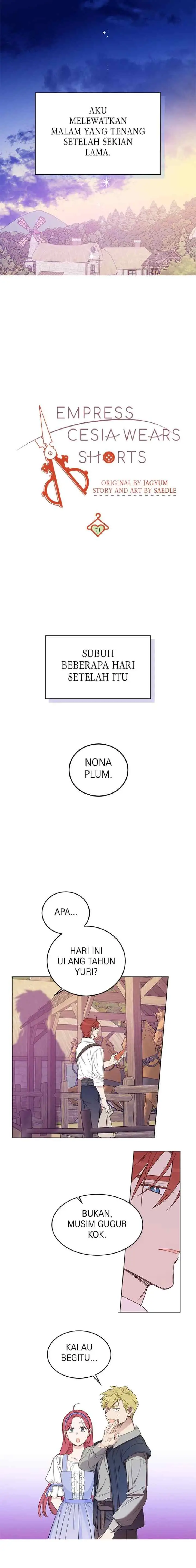 Queen Cecia's Shorts chapter 71 halaman 5