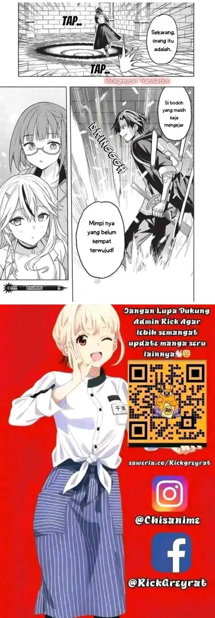 Gal to Dungeon to Shuukai Okure no Tansaku Eiyuutan ~Moto Legend Ima wa Wakeari tei Rank Tansakushana Ore ga, S-Kyuu Gal ni Natsukare Makutte Ikusei wo Makase Sareta~ chapter 6 halaman 12