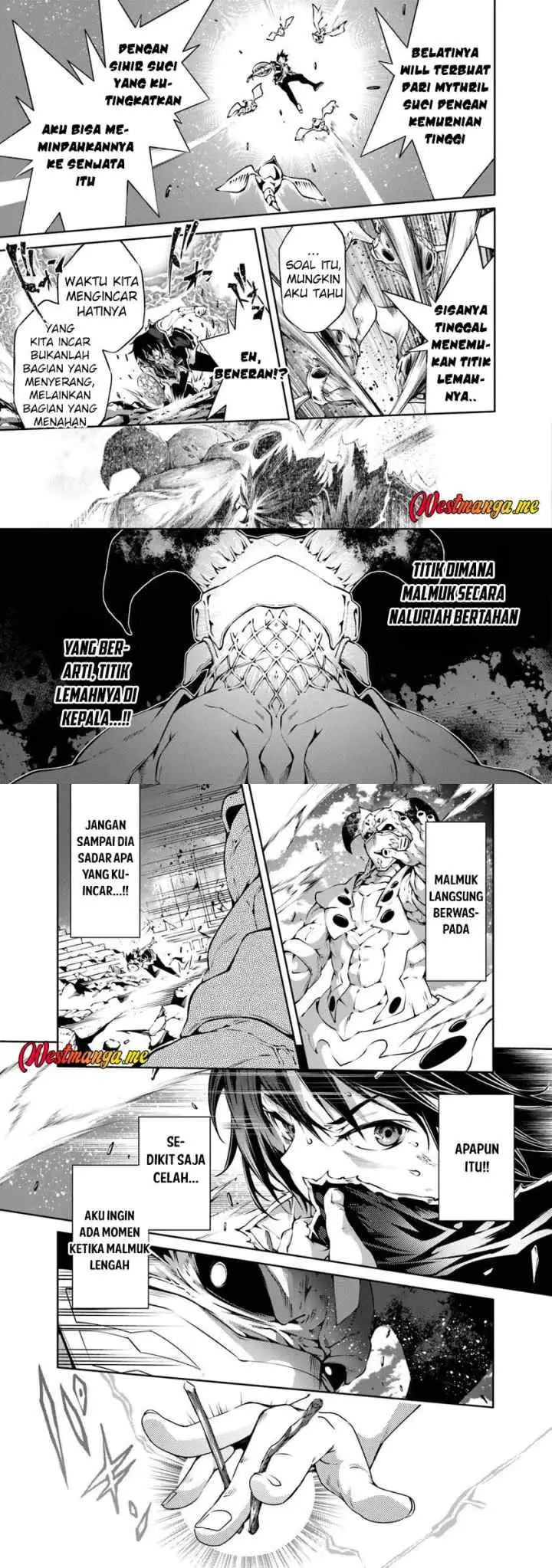 Kamigami ni Sodaterare Shimo no, Saikyou to Naru chapter 59 halaman 9