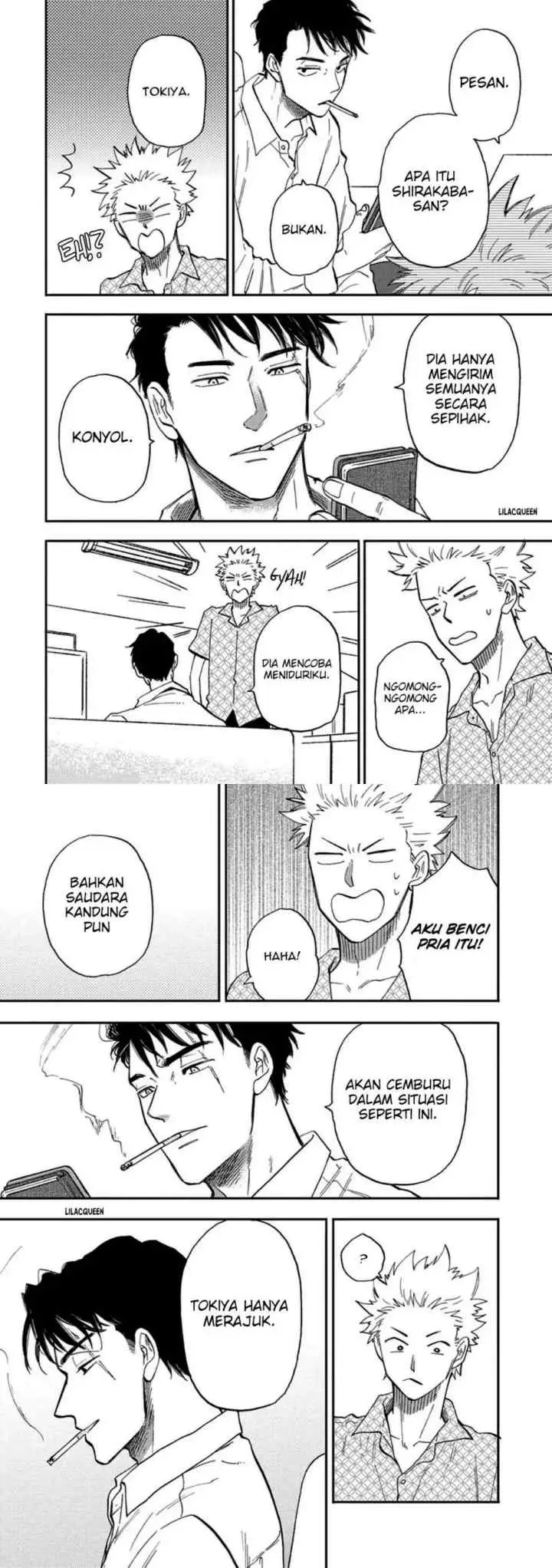 Hakujin to Kurobotan chapter 9 halaman 6