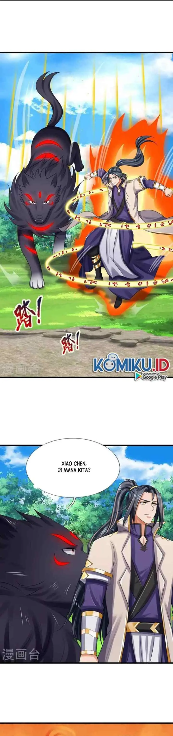 Shenwu Tianzun chapter 445 halaman 4
