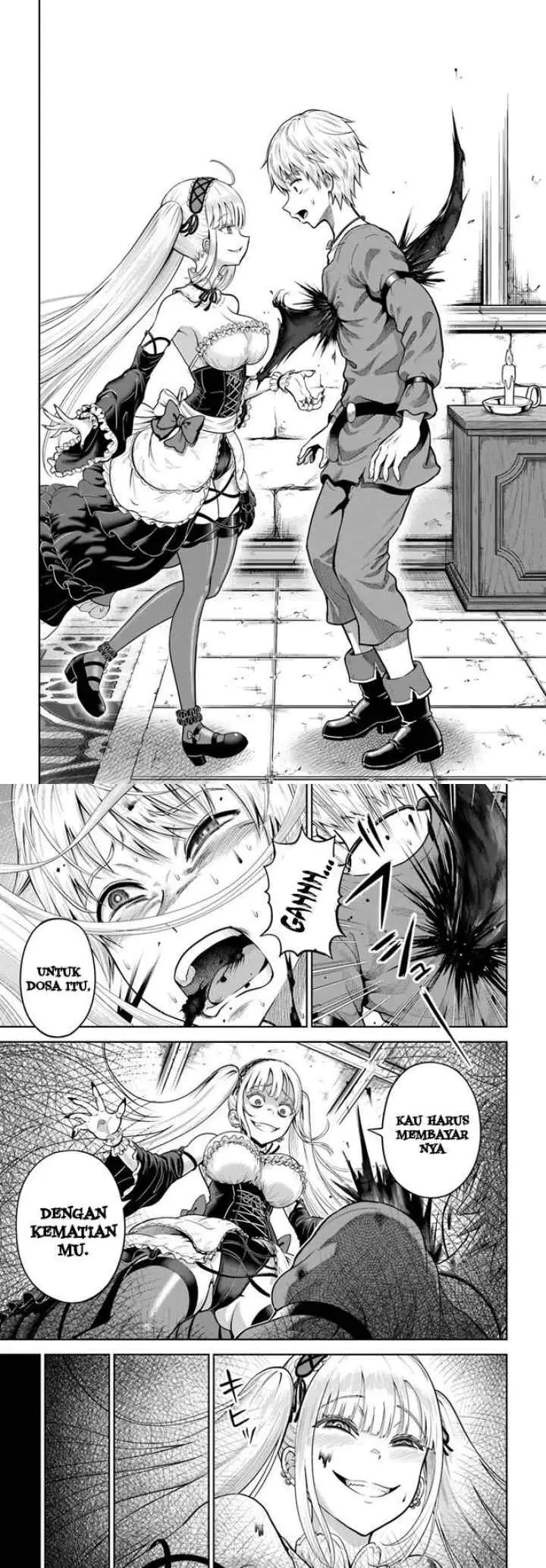 Dungeon ni Hisomu Yandere na Kanojo ni Ore wa Nando mo Korosareru chapter 6 halaman 16